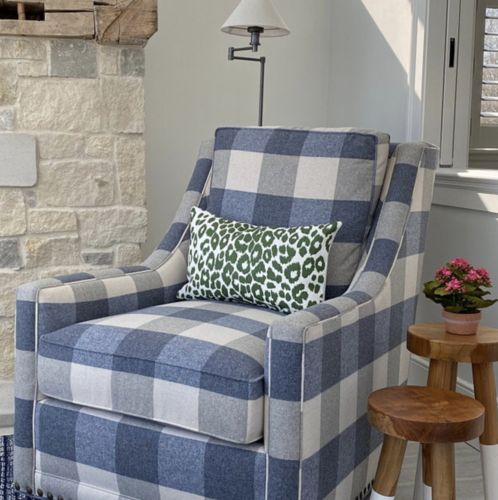 Customer photo review of Iconic Leopard Green Pillow Cover
