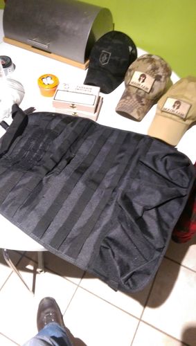 Customer photo review of Tactical MOLLE Car Seat Organizer v2