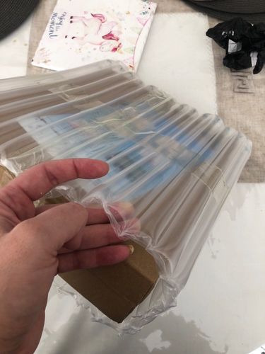 Customer photo review of Adjustable Closet Organizer