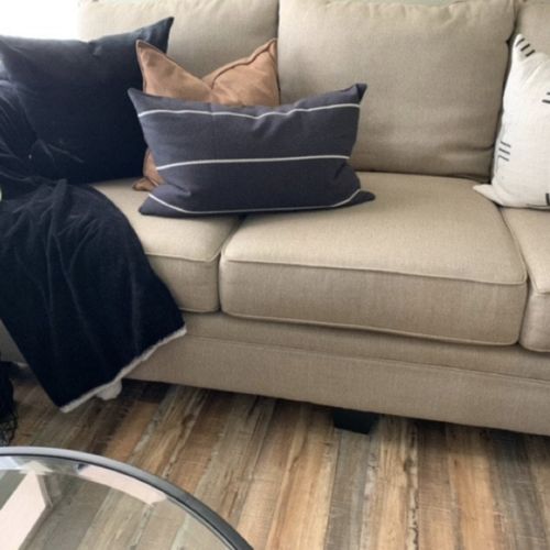 Customer photo review of Streamline Black Pillow Cover