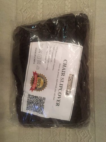 Customer photo review of Dining Chair Cover