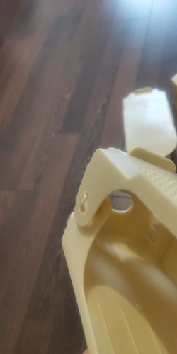 Customer photo review of 10 pc Adjustable Shoe Organizer Footwear