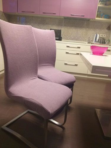 Customer photo review of Dining Chair Cover