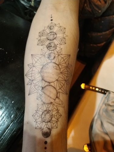 Customer photo review of Festival Body Art