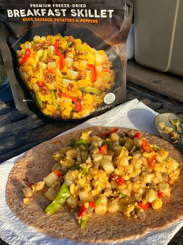 Customer photo review of Breakfast Skillet