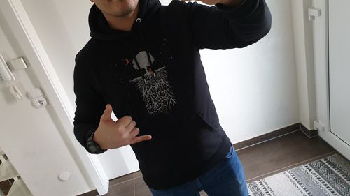 Customer photo review of Know your Roots -Premium Bio Hoodie Unisex