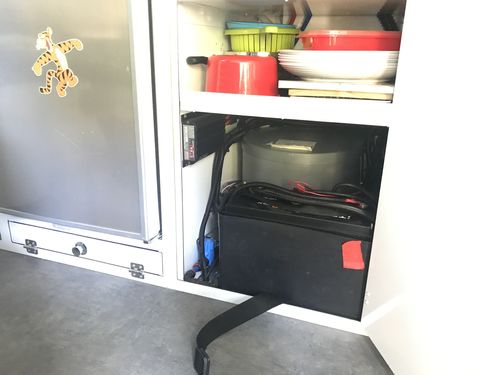 Customer photo review of iTECH120 12v Lithium Ion Battery - LiFePO4 Deep Cycle Camping RV Solar