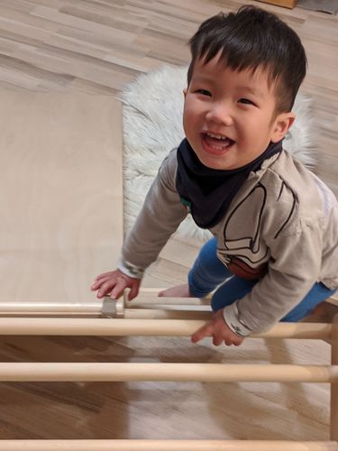 Customer photo review of Modifiable Climbing Frame MOPITRI®, Inspired by Emmi Pikler