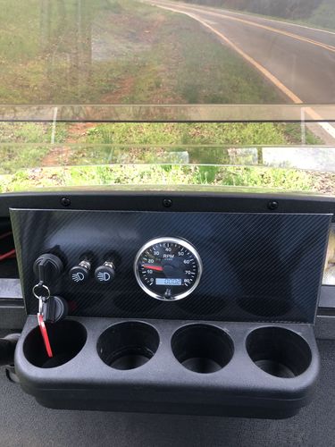 Customer photo review of 85mm Analog Tach for Predator/212/420/670/Clone 0-8000 Tachometer