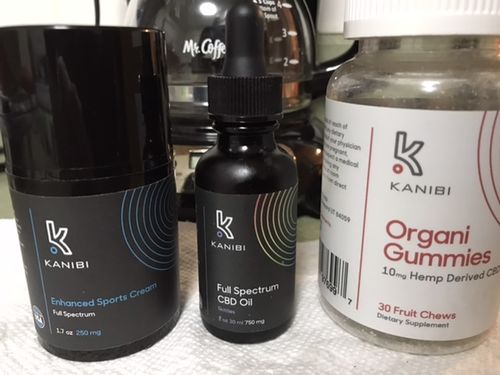 Customer photo review of CBD Variety Pack