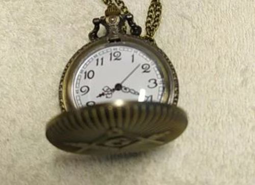 Customer photo review of Montre à Gousset Franc-Maçonnerie