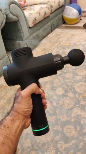 Customer photo review of Fascia Gun Sports Fitness Massagegerät