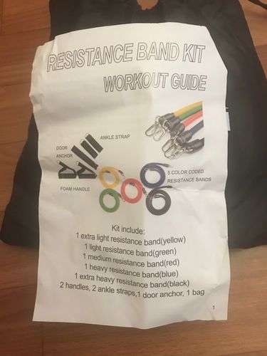 Customer photo review of Resistance BeastBands™ Easy At Home Workout