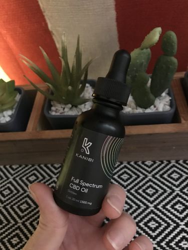 Customer photo review of Full Spectrum CBD Oil Tincture