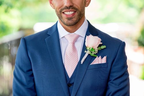 Customer photo review of Cinderella Pink Checkered Tie