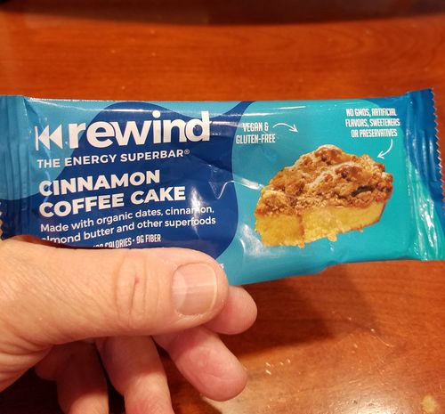Customer photo review of Cinnamon Coffee Cake (Box of 12 Superbars)