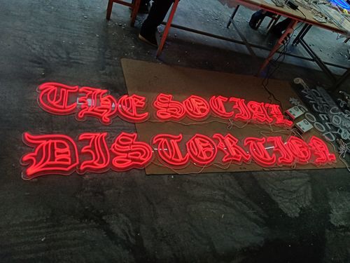 Customer photo review of Custom Neon Design