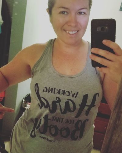 Customer photo review of Working Hard for that Booty