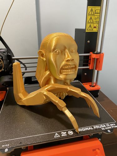 Customer photo review of eSun eSilk PLA Filament 1.75mm 1kg Spool Various Colors