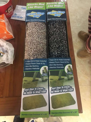 Customer photo review of Magische saugfähige Schmutzfangmatte