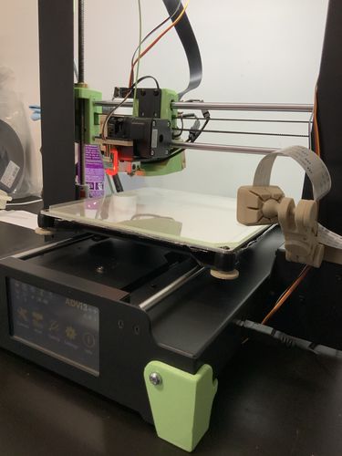 Customer photo review of Y-Axis Carriage Plate for (Wanhao I3 ) v2.1 and PLUS