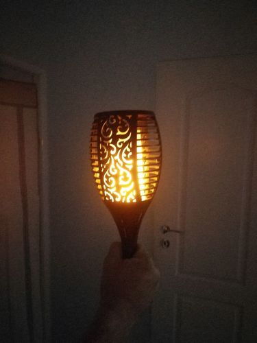 Customer photo review of Homizee™ Solar-fackel