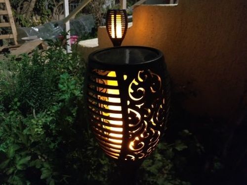 Customer photo review of Homizee™ Solar-fackel