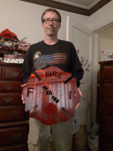 Customer photo review of Firefighter Badge
