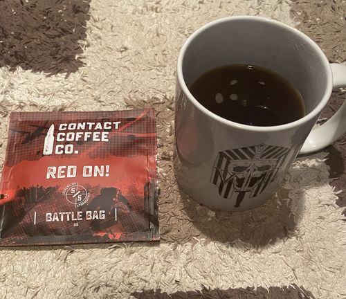 Customer photo review of Red On! Battle Bags (100,300)