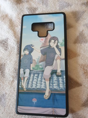 Customer photo review of Coque Naruto Uchiha Brothers
