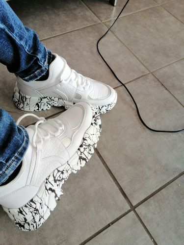 Customer photo review of Basket - Modèle ZOE BLANC