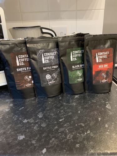 Customer photo review of Ground Coffee Sample Bags