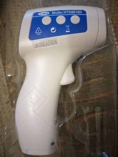 Customer photo review of No Contact Infrared Forehead Thermometer - For Adults or Kids