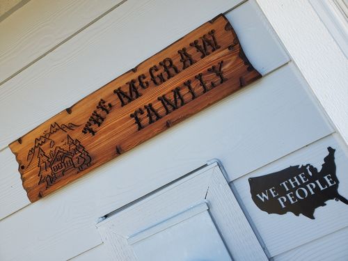 Customer photo review of We The People - Continental Sign
