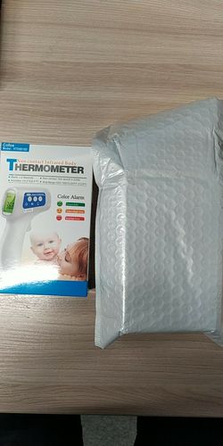 Customer photo review of No Contact Infrared Forehead Thermometer - For Adults or Kids