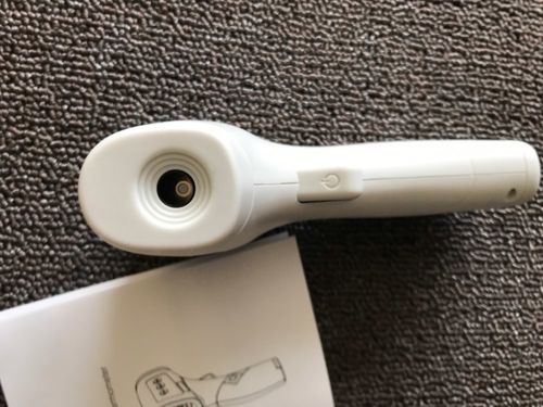 Customer photo review of No Contact Infrared Forehead Thermometer - For Adults or Kids