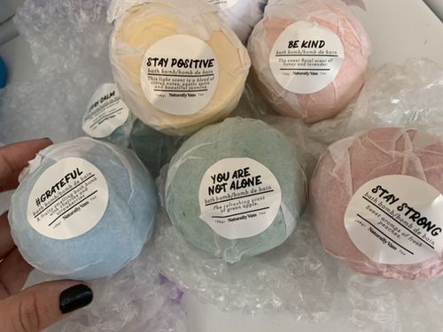 Customer photo review of Monthly Bath Bomb Club- First Month Only $9