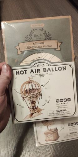 Customer photo review of 3D Wooden Puzzle Model Kits - Collection 1