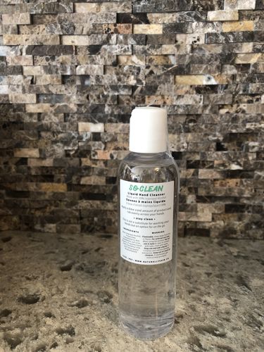 Customer photo review of So Clean Hand Sanitizer with Mister Spray