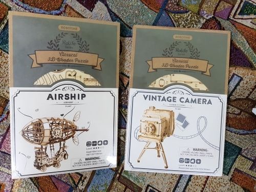 Customer photo review of 3D Wooden Puzzle Model Kits - Collection 1