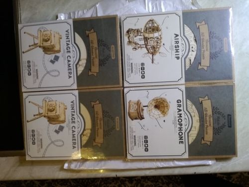 Customer photo review of 3D Wooden Puzzle Model Kits - Collection 1