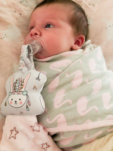 Customer photo review of Gobstopperz Versatile Cuddly - Rainbow Love