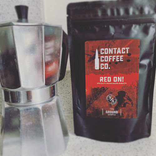 Customer photo review of Contact Coffee Co. Patch