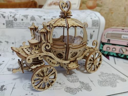 Customer photo review of 3D Wooden Puzzle Model Kits - Collection 1