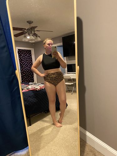 Customer photo review of Hello Bombshell Top | Black |