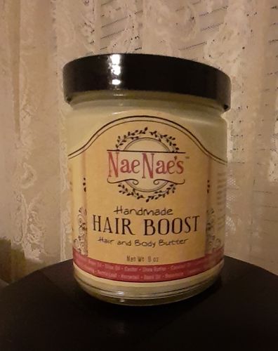 Customer photo review of Nae Nae's Hair Boost 9oz