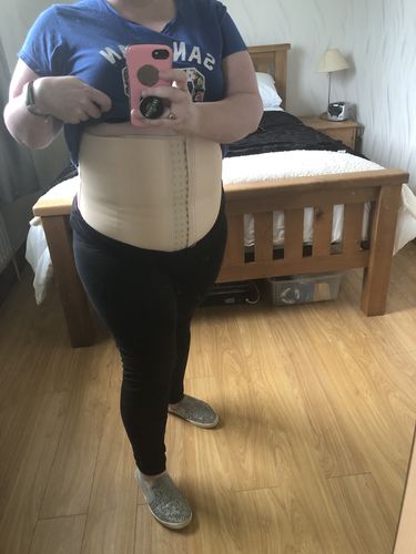 Customer photo review of Latex Waist Trainer