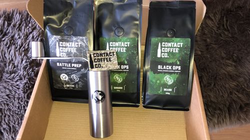 Customer photo review of Rhinowares Coffee Grinder