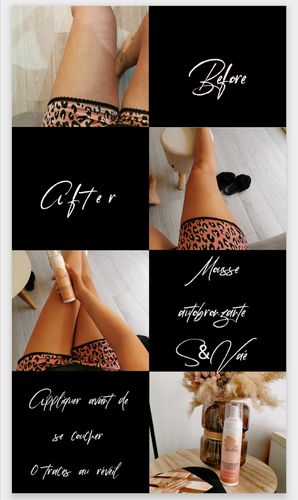 Customer photo review of Le Kit bronzage