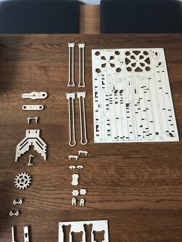 Customer photo review of Robotime 3D Wooden Marble Run Kit